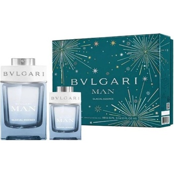 Bvlgari Man Glacial Essence Подаръчен комплект за мъже Размер EDP 100 ml + EDP 15 ml