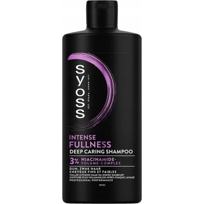 Syoss Intense Fullness Hloubkově Pečující Šampon 440 ml
