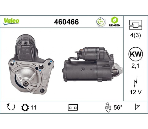 Startér VALEO 460466