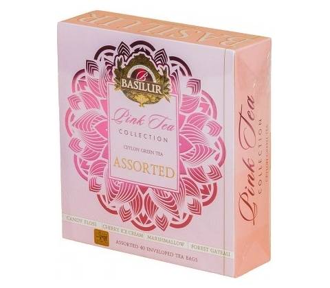 Basilur Gift Pink Tea Assorted 40 ks