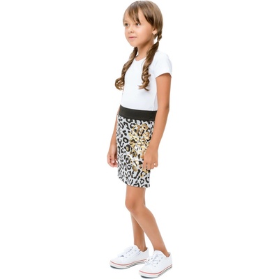 Winkiki Kids Wear dívčí sukně Leopard