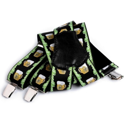 Prima-obchod šle pivní 13 černá zelená 73448 – Zboží Dáma