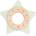 Kikkaboo Silicone and Wood Teether Star гризалка Mint