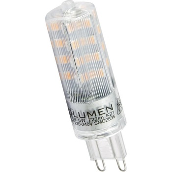 LEDlumen LED žiarovka 6W 230V neutrálna biela G9