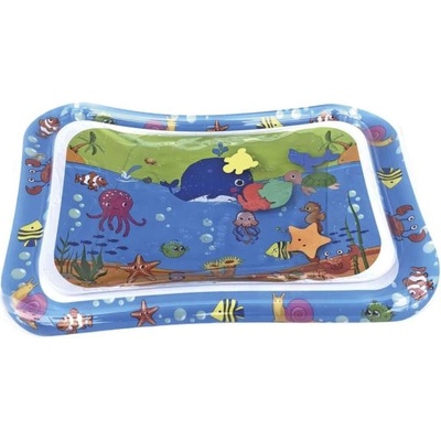 Teddies Водна подложка морски животни надуваема 65x48см с помпа