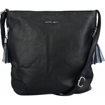 Praktická dámská větší crossbody taška Edmundo černá