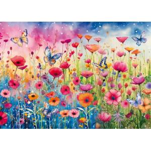 Schmidt Spiele - Puzzle Poppy meadow - 1 000 piese