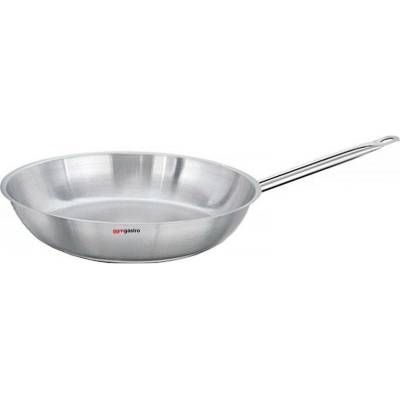 G.Gastro Pánev - nerezová ocel - 1,4 l - sendvičové dno - 200 mm - Výška: 50 mm - vhodné pro indukci, plyn, sklokeramiku a elektrický sporák - D9800660
