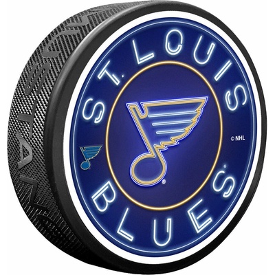 Mustang Puk St. Louis Blues NHL Neon