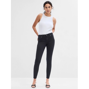 GAP Džíny Mid Rise Universal Legging Washwell černé