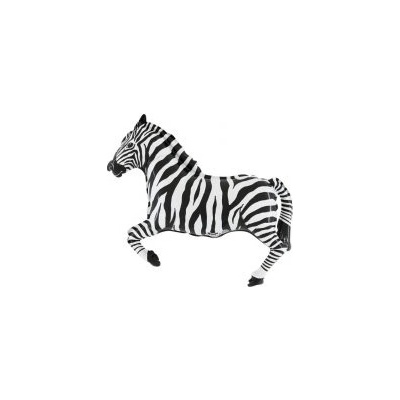 GRABO fóliový balónek MINI Zebra černá 14 35cm nafukovací