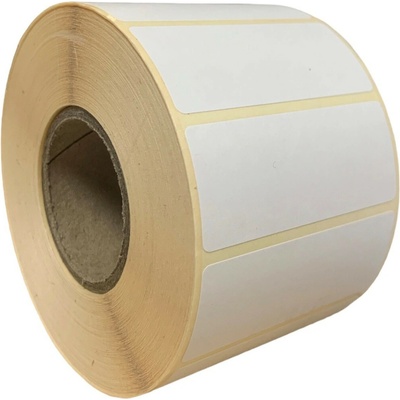 32 00041 - Etiketa 100 mm x 70 mm, Matný papier, Biela, Dutinka 76 mm, 2000 ks/kotúč, Permanentné lepidlo, Priemer kotúča 170 mm
