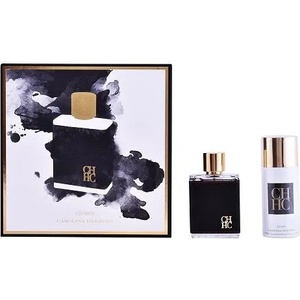 Carolina Herrera CH for Men Подаръчен комплект, Тоалетна вода 100ml + Део спрей 150ml - опаковката му е повредена, мъже