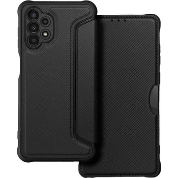 Forcell Противоударен Калъф за Samsung S22 Ultra, Razor Book Case, Черен (5903396157264)