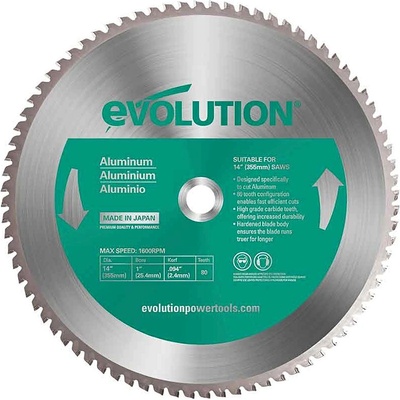 Evolution EV0180 na hliník 355x25,4mm EV035080