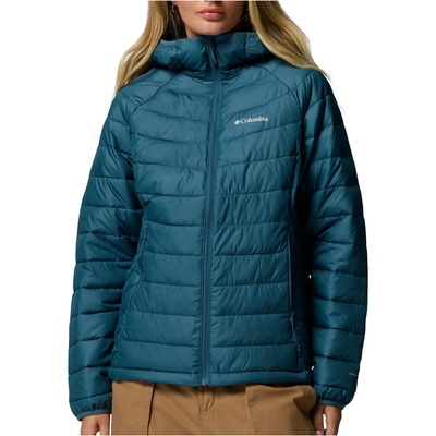Columbia Дамско синтетично яке Columbia Women's Powder Lite II Hooded Jacket Synthetic jacket - Everblue - размер XS (104-4599-0511)