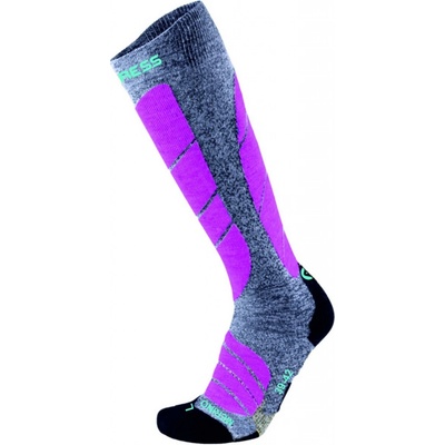 DT KHS KIDS HIGH SOX ršedá/ůžová