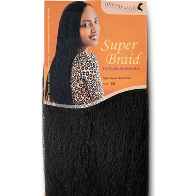 Super Braid 100% Jumbo Braid Kanekalon 1B – Zboží Dáma