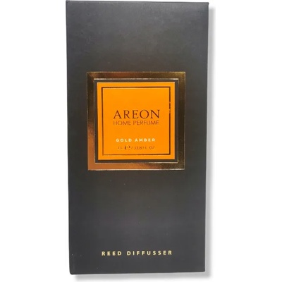 Areon домашен парфюм с клечки, 1 литър, Gold Amber