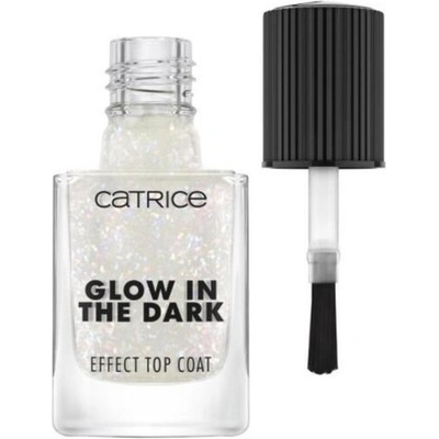 Catrice Glow In The Dark Effect Top Coat 020 All Nighter Топ лак за нокти 10.5 мл