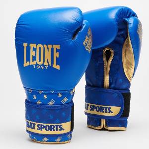 LEONE 1947 Боксови Ръкавици Leone DNA Blue - 16 oz