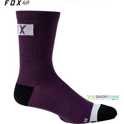 Fox cyklistické ponožky 6" Flexair Merino sock
