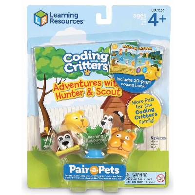 Детски комплект за игра Learning Resources - Хънтър и Скоут (LER3090)