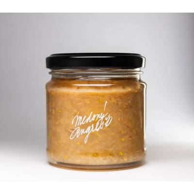 Marmelády s příběhem Angreštový Džem s medem 205 g
