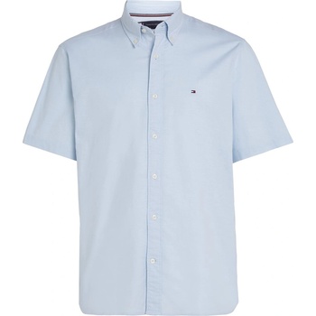 Tommy Hilfiger Men's FLEX Short-Sleeve Oxford Shirt - Blue 0GZ