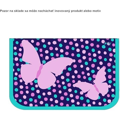 REYBAG Pink Butterfly Jednozipsový