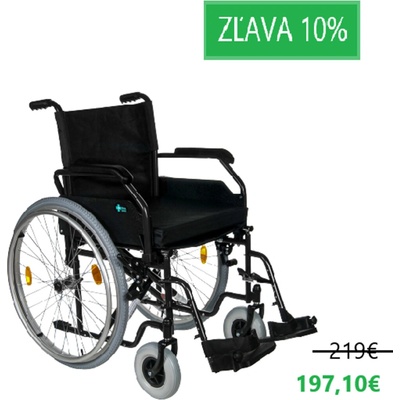 CRUISER Rehafund Vozík invalidný RF-1 šírka 45cm čierny