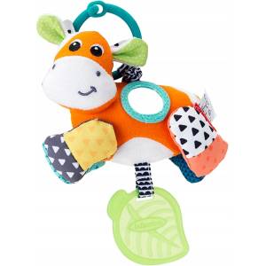 Infantino Бебешка мека сензорна играчка Infantino - Крава (IN005058)