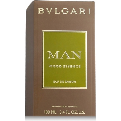 Bvlgari Man Wood Essence parfumovaná voda pánska 100 ml plniteľný flakon