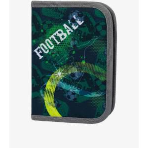 Baagl Зелен ученически моливник едноетажен Baagl Football BAAGL | Zelen | Момчешки | ЕДИН РАЗМЕР