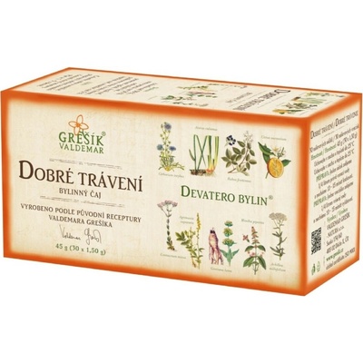 Grešík čaj Dobré trávenie 20 x 1,5 g