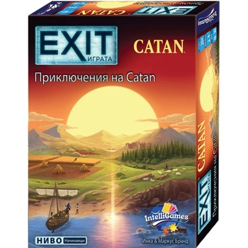Intelligames Настолна игра Exit: Приключения на Catan - Кооперативна (684983)