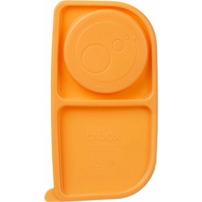 B.box Náhradné silikónové tesnenie na Desiatový box sredný oranžové