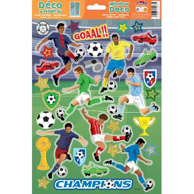 TempusCreative dekorace okenní GGW 230000 football 492217