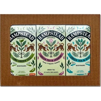 Hampstead Tea Zelený čaj v sáčcích 120 g