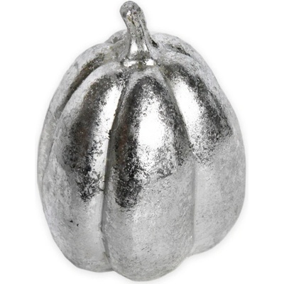 Dýně polystone stříbrná patina 11 cm