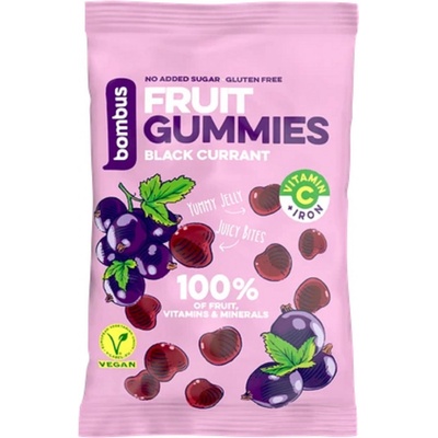 Bombus FRUIT ENERGY Black Currant gummies 35 g