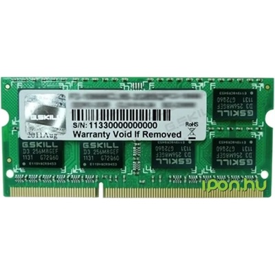 G.SKILL 4GB DDR3 1066MHz F3-8500CL7S-4GBSQ