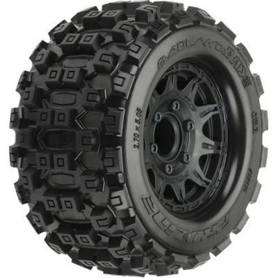 Pro-Line koleso 2.8" pneu Badlands MX28 disk Raid H12 čierny 2