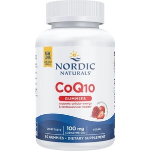 Nordic Naturals CoQ10 Gummies 100 mg [60 желирани бонбони] Ягода