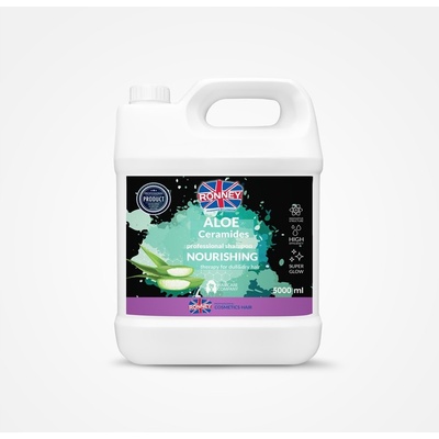 Ronney Professional Shampoo Nourishing Aloe Ceramides Šampon s aloe a ceramidy 5000 ml