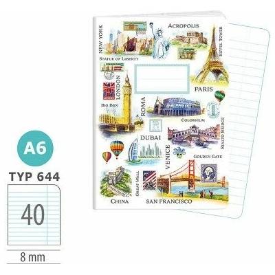 ARGUS Sešit A6 TYP 644 Travel Time