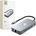 Tech-Protect HB05 HUB 9in1 USB-C + USB2.0 + USB3.0 + HDMI 4K 60HZ + SD / TF + PD100W + RJ45 адаптер - сив (5906302360543)