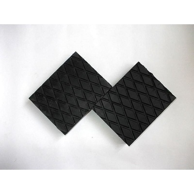 10.169 Gumová podložka pre automobilové zdviháky 160 x 125 x 30 mm, štvorcová - Ferdus 10.169