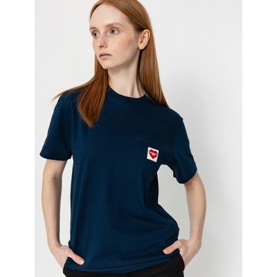 Carhartt WIP Pocket Heart ink/red