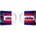 Great Branding New York Rangers халба Stripes (330ml) (HOK-135389)